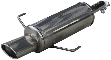 Alfa Romeo InoxCar uitlaat passend voor Alfa Romeo GT 1.9 MJET 2004- 120x80mm IXALGT01120