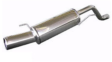 Alfa Romeo InoxCar uitlaat passend voor Alfa Romeo Mito 1.6 JTDm (120pk) 2008- 102mm (Ø55mm) IXALMI04102