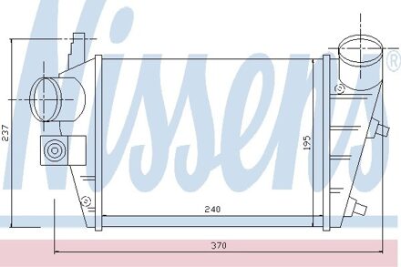 Alfa Romeo Interkoeler, tussenkoeler 96699
