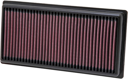 Alfa Romeo K&N vervangingsfilter passend voor Alfa Mito 0.9, Fiat 500 0.9 incl. Turbo 2010-2016, Fiat Panda 0.9 332981
