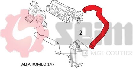 Alfa Romeo Laadluchtslang 981002