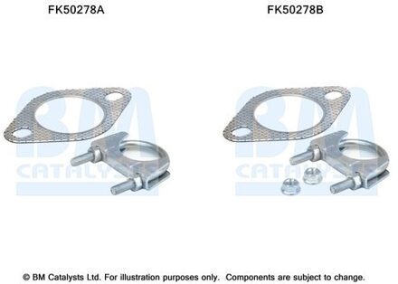 Alfa Romeo Montageset, uitlaatpijp FK50278