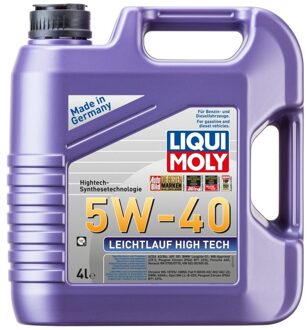 Alfa Romeo Motorolie Liqui Moly Leichtlauf High Tech 5W-40 4L 2595