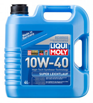 Alfa Romeo Motorolie Liqui Moly Super Leichtlauf 10W40 A3/B4 4L 9504