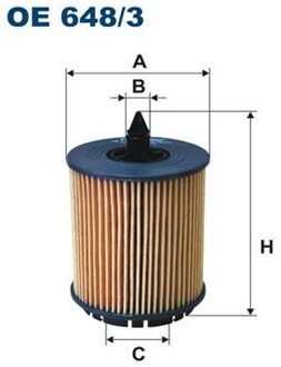 Alfa Romeo Oliefilter OE6483