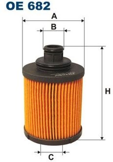 Alfa Romeo Oliefilter OE682