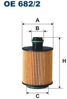 Alfa Romeo Oliefilter OE6822