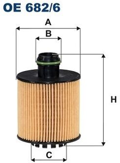 Alfa Romeo Oliefilter OE6826