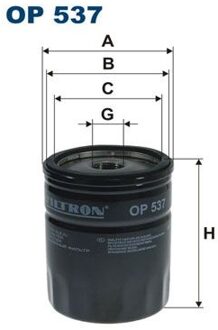 Alfa Romeo Oliefilter OP537