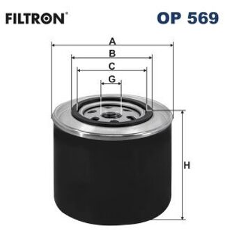 Alfa Romeo Oliefilter OP569