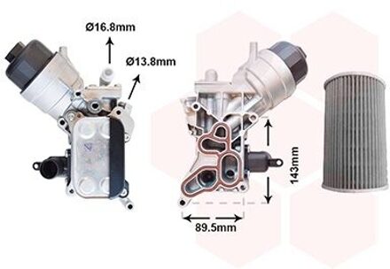 Alfa Romeo Oliekoeler, motorolie 37013729