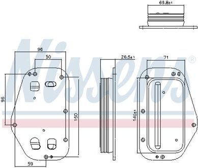 Alfa Romeo Oliekoeler, motorolie 91360