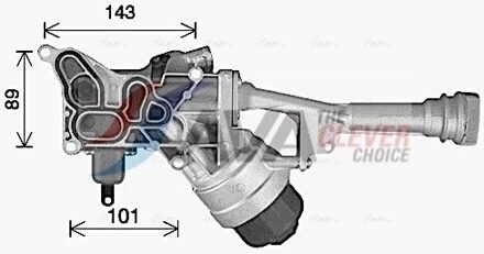 Alfa Romeo Oliekoeler, motorolie FT3478H