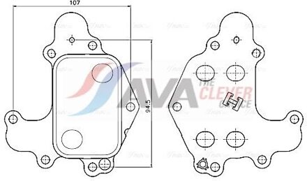 Alfa Romeo Oliekoeler, motorolie PE3434