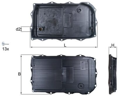 Alfa Romeo Oliekuip, automaat HX184KIT