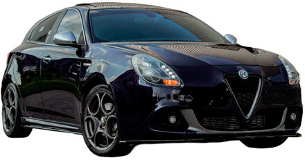 Alfa Romeo Oneway Voorspoilerlip passend voor Alfa Romeo Giulietta 2010-2020 - Glanzend zwart OWFS01164