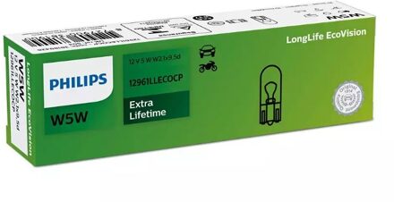 Alfa Romeo Philips LongLife EcoVision W5W 12961LLECOCP