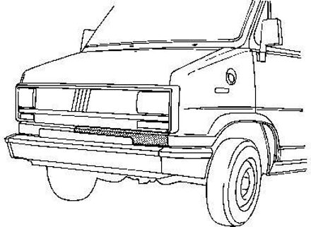 Alfa Romeo Plaatwerkdeel Ducato Voorpaneel Midden 1745166