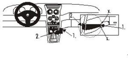 Alfa Romeo ProClip - Alfa Romeo 145 1994-1997-146 1998-2000 Angled mount, Laag 852518