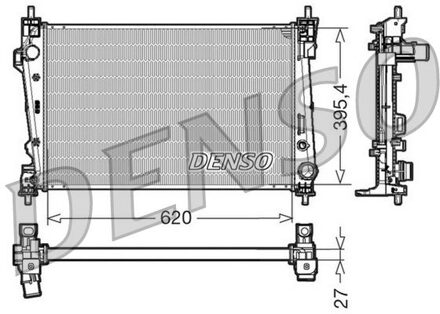 Alfa Romeo Radiateur DRM01006