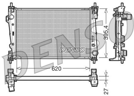 Alfa Romeo Radiateur DRM01007