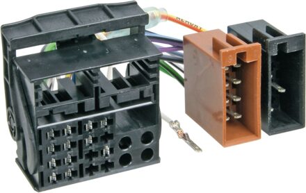 Alfa Romeo Radio aansluitkabel van ISO to Div - Citroën-Peugeot-Fiat-LanciaAlfa Romeo-Toyota - Quadlock 32104102