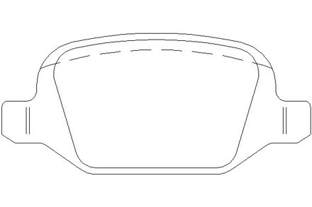 Alfa Romeo Remblokken set 2351703