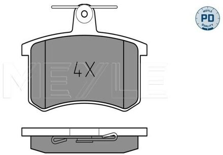Alfa Romeo Remblokkenset, schijfrem 0252114416PD