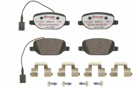 Alfa Romeo Remblokkenset, schijfrem BREMBO XTRA LINE P23152X