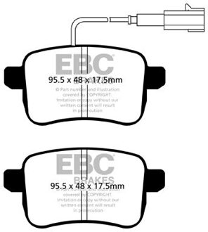 Alfa Romeo Remblokkenset, schijfrem DPX2079