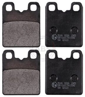 Alfa Romeo Remblokkenset, schijven parkeerrem 35189