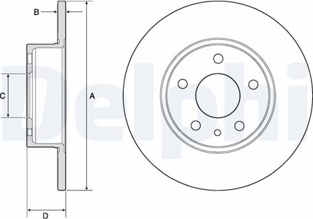 Alfa Romeo Remschijf BG2386