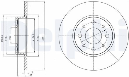 Alfa Romeo Remschijf BG4312