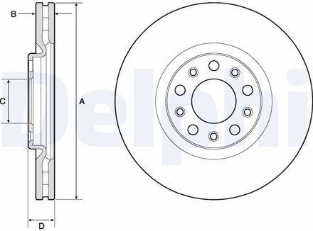 Alfa Romeo Remschijf BG4763C