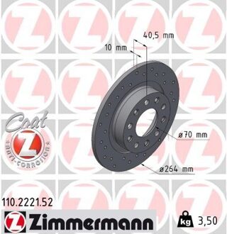 Alfa Romeo Remschijf SPORT REMSCHIJF Z 110222152