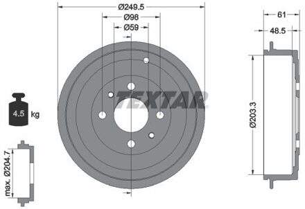 Alfa Romeo Remtrommel 94019900