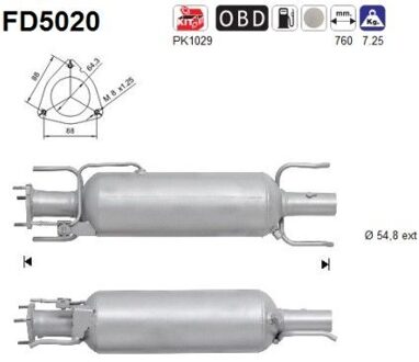 Alfa Romeo Roetfilter FD5020