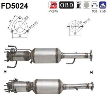 Alfa Romeo Roetfilter FD5024
