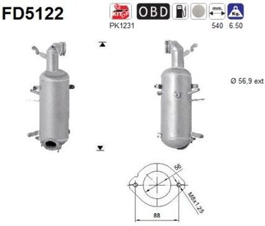 Alfa Romeo Roetfilter FD5122