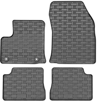 Alfa Romeo Rubber matten passend voor Jeep Avenger (electric) 2023- (4-delig met bevestigingspunten) CKRJE06