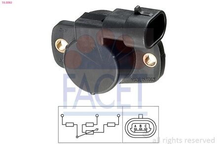 Alfa Romeo Sensor, smoorkleppenverstelling 105083