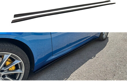 Alfa Romeo Set sideskirts passend voor Alfa Romeo Giulia 2015- (ABS Glanzend zwart) DXSAR02