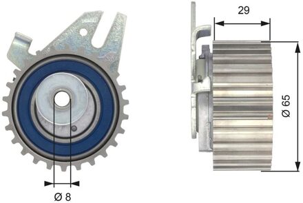 Alfa Romeo Spanrol, distributieriem T43043