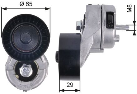 Alfa Romeo Spanrol, Poly V-riem T38356