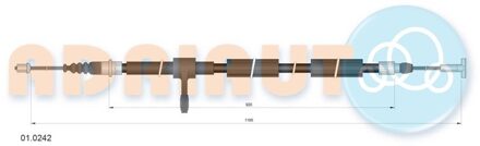 Alfa Romeo Trekkabel, parkeerrem 010242