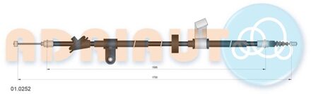 Alfa Romeo Trekkabel, parkeerrem 010252