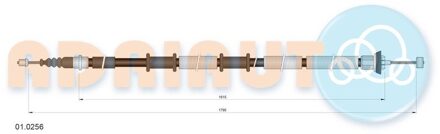 Alfa Romeo Trekkabel, parkeerrem 010256