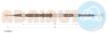 Alfa Romeo Trekkabel, parkeerrem 1102201