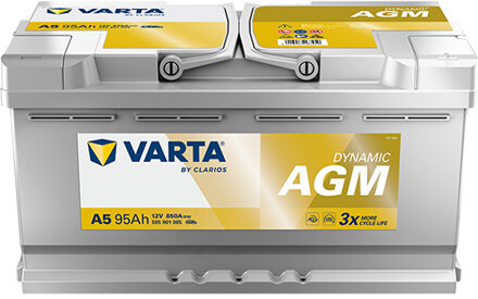 Alfa Romeo Varta Dynamic AGM A5 595901085K262