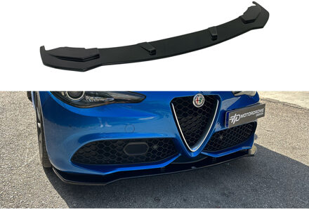 Alfa Romeo Voorspoiler passend voor Alfa Romeo Giulia Veloce 2015- (ABS Glanzend zwart) DXVAR02